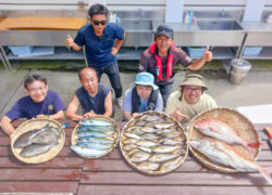 【6月の釣り講座】マダイやイサキなど大漁釣果！！